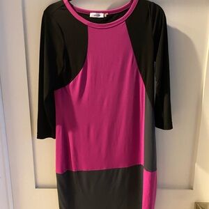 Calvin Klein color block dress